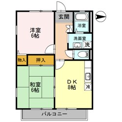 プレジオ中尾の物件間取画像